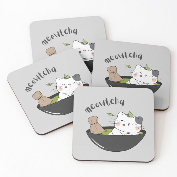 Item preview, Meowtcha Matcha Cat designed and sold by monika-arthing.