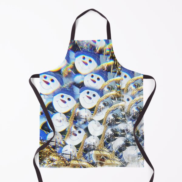 Item preview, Frosty Blue Snowman & Golden Sparkle Celebration designed and sold by ElionSolis.