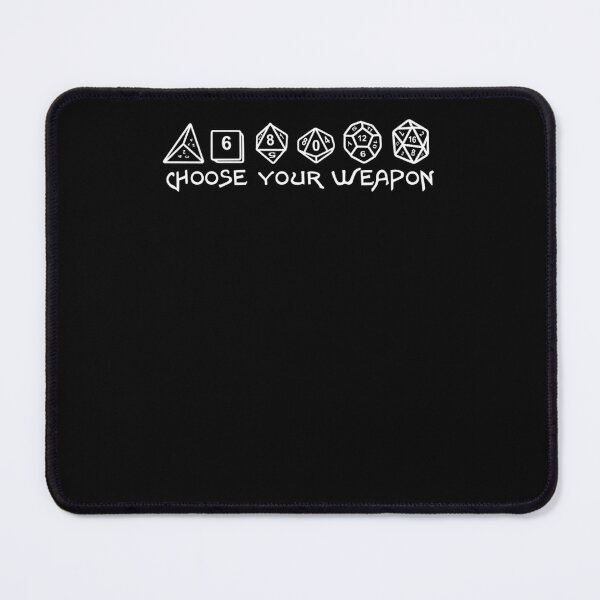 Item preview, Choose Your Weapon Gaming Dice designed and sold by leneaumghar.