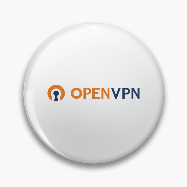 Item preview, OpenVPN Orange Keyhole Icon and Brand Text Logo designed and sold by LuislpArt.