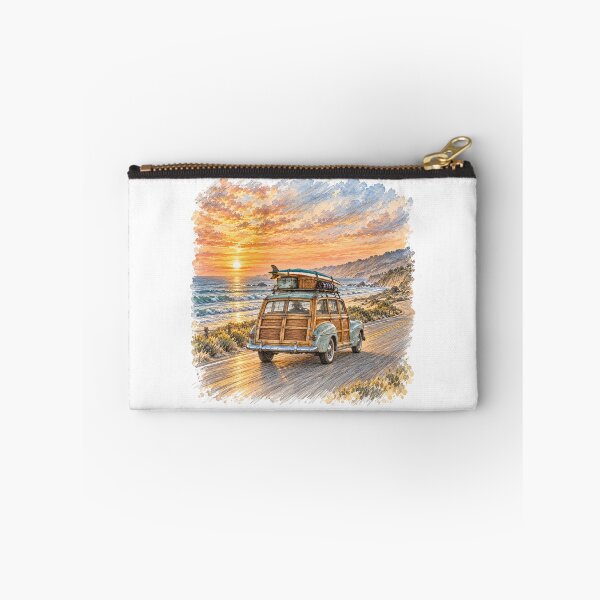 Item preview, Sunset Coastal Drive in the Old Woody designed and sold by Russell Thorne.