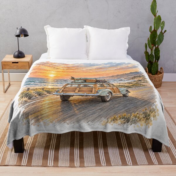 Item preview, Sunset Coastal Drive in the Old Woody designed and sold by Russell Thorne.