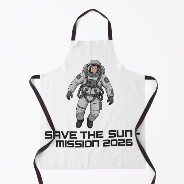 Aperçu de l'œuvre Sauver le soleil - Mission 2026 créée et vendue par GeeklyShirts.