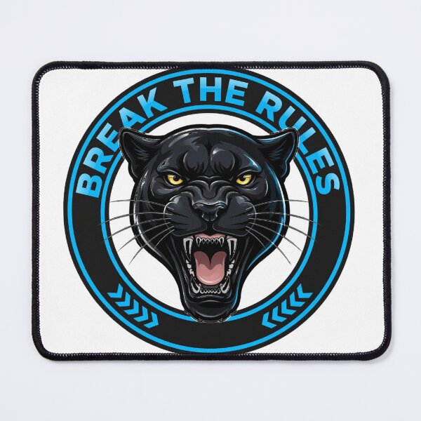 Item preview, Break The Rules Black Panther - Fierce Panther Badge Logo designed and sold by prithvi chand.