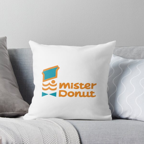 Item preview, Mister Donut Brand Logo on Black Background designed and sold by LuislpArt.