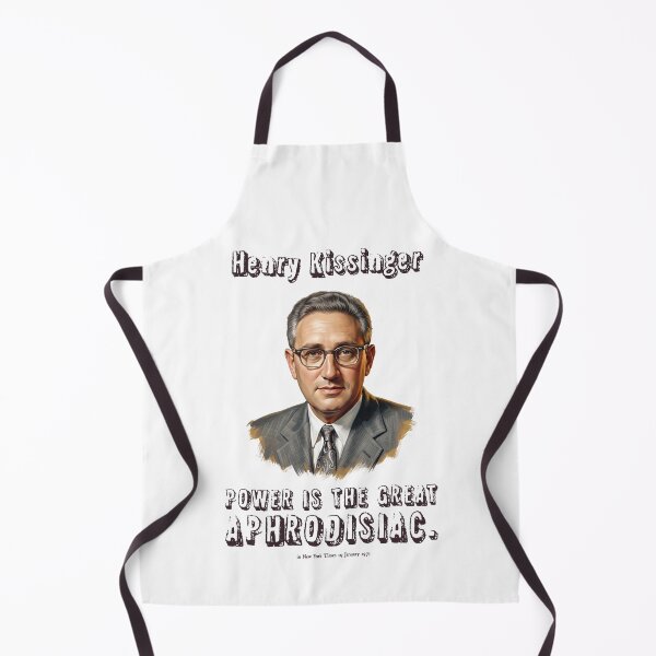 Item preview, Henry Kissinger Aphrodisiac Quote Portrait: Vintage Cold War Realpolitik Art designed and sold by FreiherrPK.