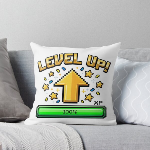 Item preview, Retro Pixel Art Level Up Gamer Design designed and sold by Qavex Design Co..