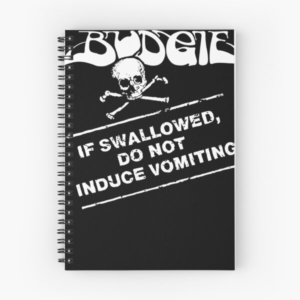 Item preview, BudgieIf Swallowed Do Not Induce Vomiting v2 designed and sold by RetroArtCanvas.