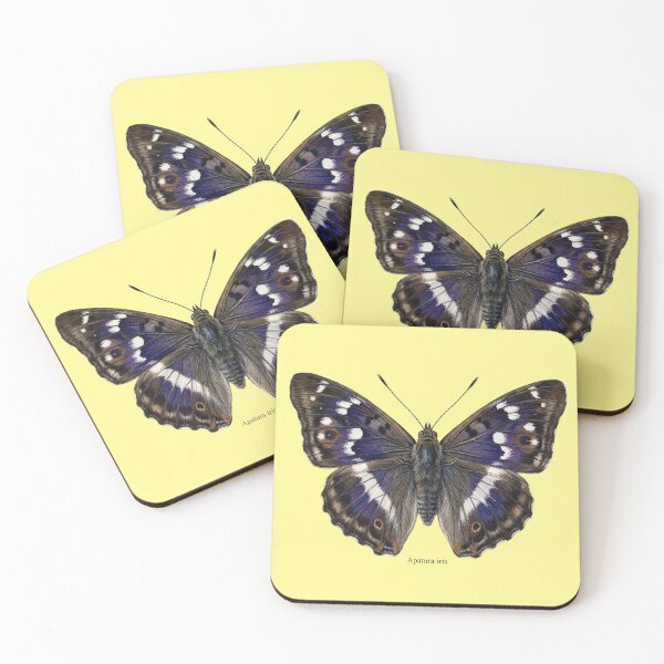 Item preview, Purple Emperor Butterfly Art: Apatura Iris Entomology Print designed and sold by FreiherrPK.