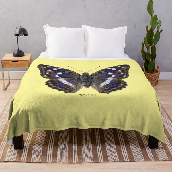 Item preview, Purple Emperor Butterfly Art: Apatura Iris Entomology Print designed and sold by FreiherrPK.
