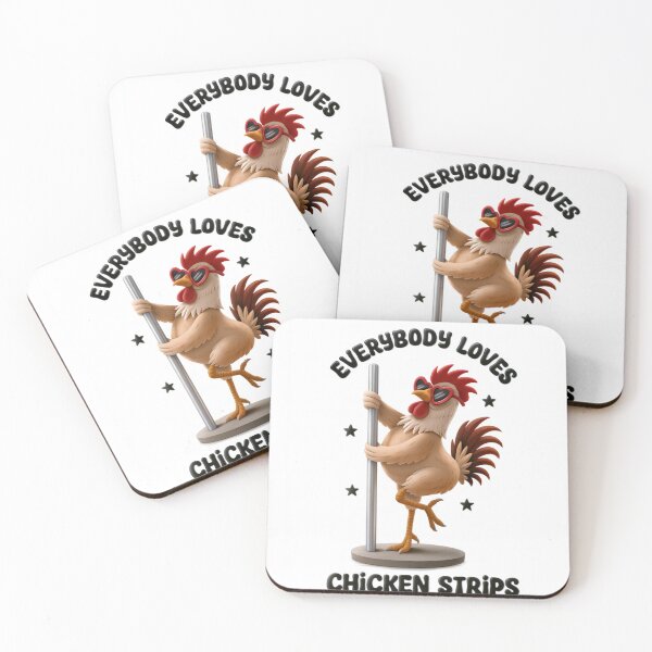 Item preview, Chicken Strips | T-Shirt designed and sold by NicolasGlowArt.