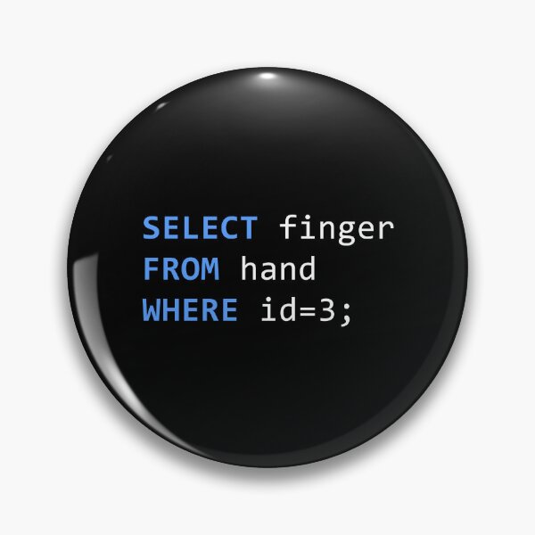 Item preview, SQL Magic - Select Finger From Hand - Unearthing Data Treasures in Every Query designed and sold by Ridaelb.