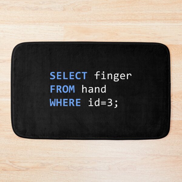 Item preview, SQL Magic - Select Finger From Hand - Unearthing Data Treasures in Every Query designed and sold by Ridaelb.