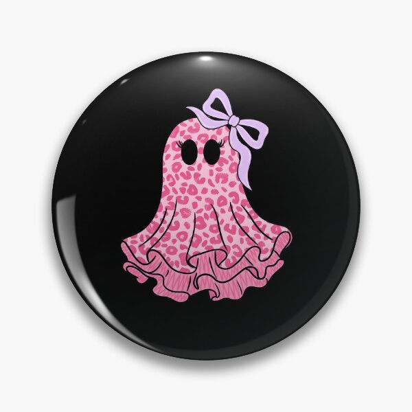 Item preview, Cute Pink Leopard Ghost Girls Halloween designed and sold by KroghDs.