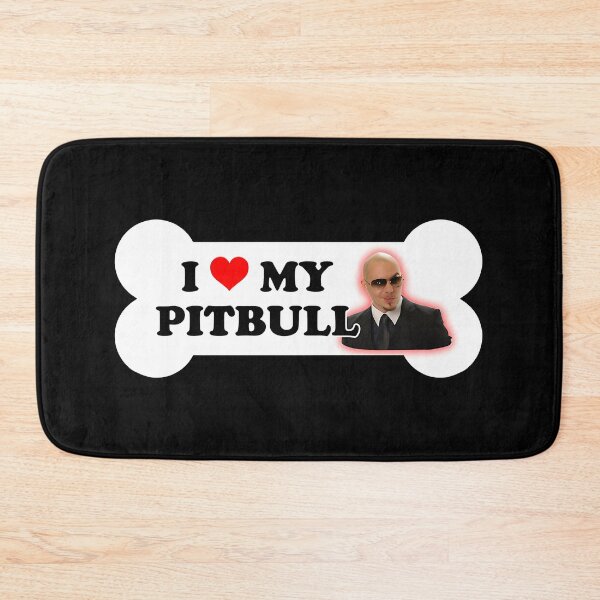 Item preview, I Love My Pitbull Bumper Parody designed and sold by fiat-slatin-art.