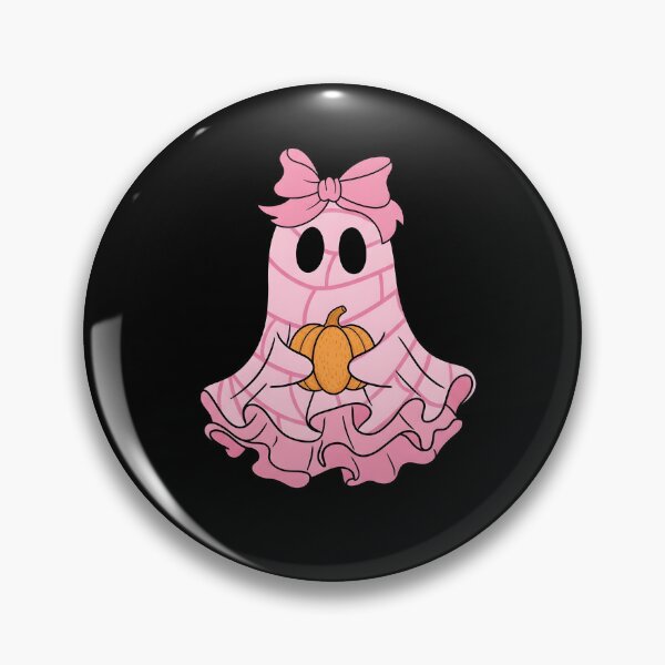 Item preview, Pink Concha Ghost Halloween Cute Coquette designed and sold by KroghDs.