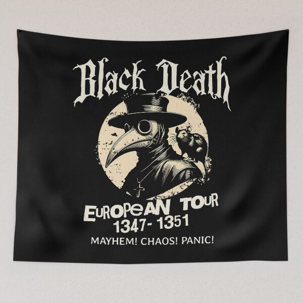 Item preview, Black Death European Tour designed and sold by ymd3signsshop.