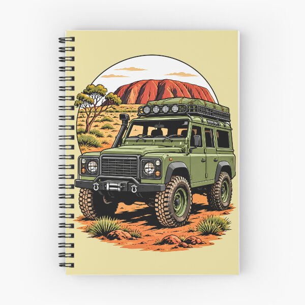 Item preview, Classic 4x4 Exploring Australia Red Desert Wilderness designed and sold by BorgSpareParts.