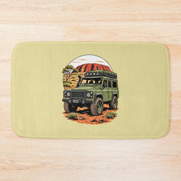 Item preview, Classic 4x4 Exploring Australia Red Desert Wilderness designed and sold by BorgSpareParts.