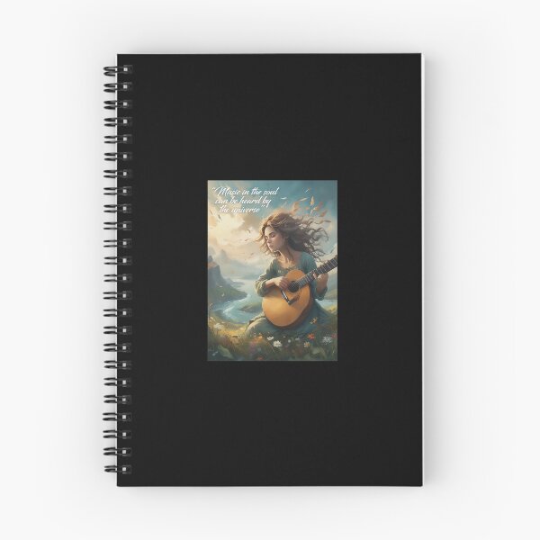Item preview, Serene Musician in Flowing Landscape Art designed and sold by OLIVIPAYSINGER.
