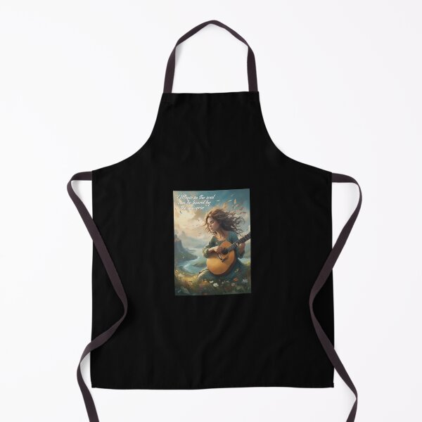 Item preview, Serene Musician in Flowing Landscape Art designed and sold by OLIVIPAYSINGER.