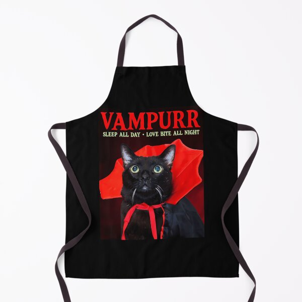 Item preview, Vampurr Cat - Sleep All Day - Love Bite All Night designed and sold by fiat-slatin-art.