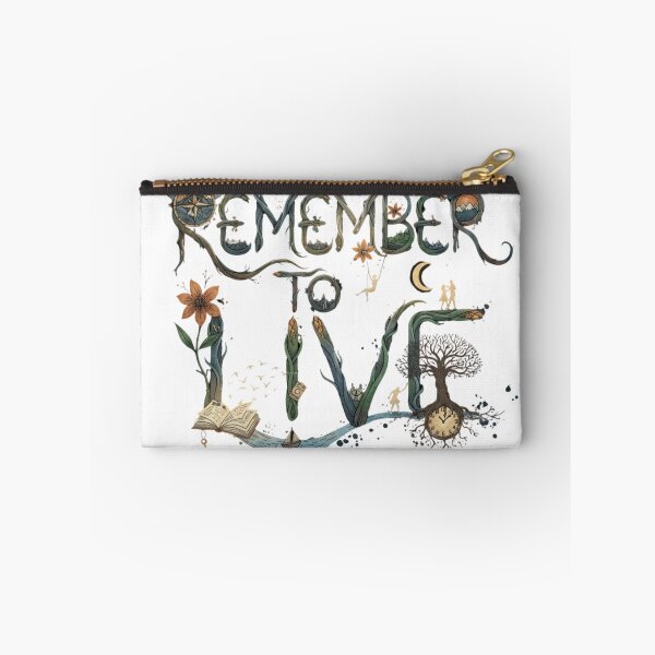 Item preview, REMEMBER TO LIVE designed and sold by SkrabinhoArt.