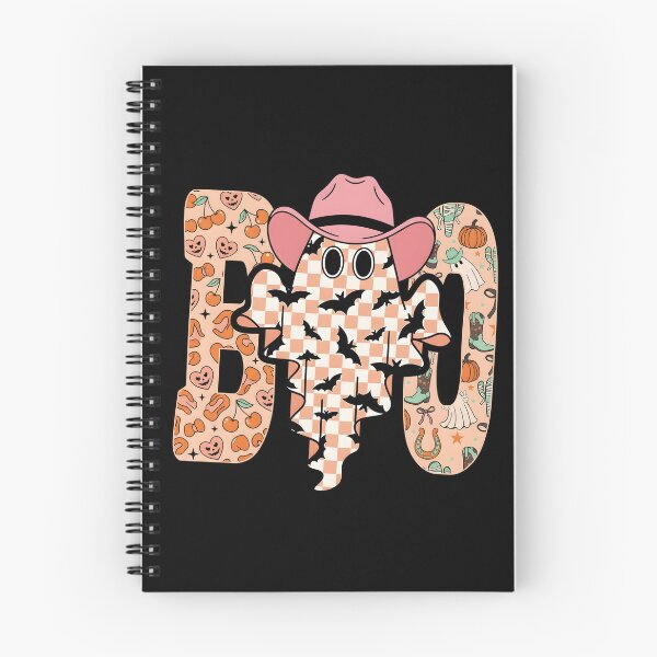 Item preview, Western Halloween Pink Cowgirl Ghost Boo designed and sold by KroghDs.