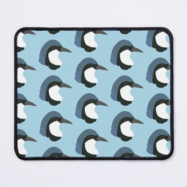 Item preview, CBS Sticker - Blue Jewel-Babbler designed and sold by ClumsyPillbug.