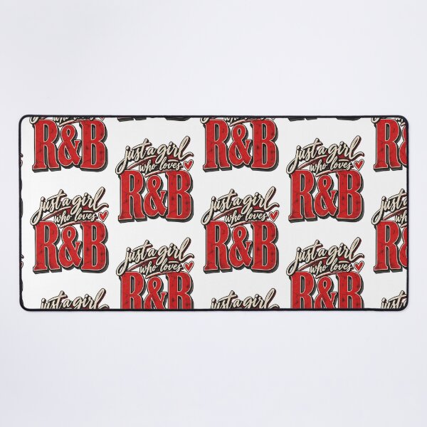 Item preview, Just A Girl Who Loves R&B Music Retro Typography Design designed and sold by RuthLangmoreSH.