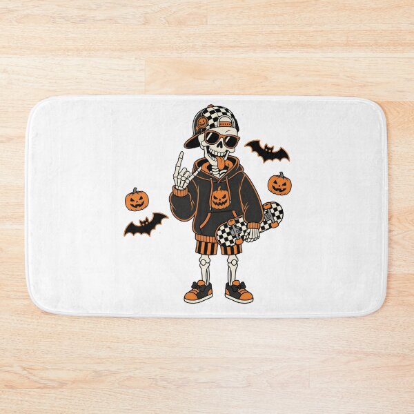 Item preview, Skateboard Skeleton Boys Halloween designed and sold by KroghDs.