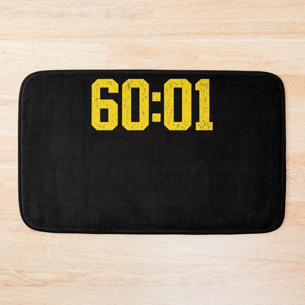 Item preview, 60 01 Distressed Yellow Bold Number Sports Jersey Style Fan Apparel designed and sold by slmfams.