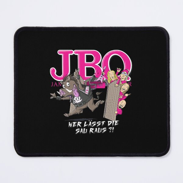 Item preview, JBO Wer Lässt Die Sau Raus Boar Mascot Rock designed and sold by OLIVIPAYSINGER.