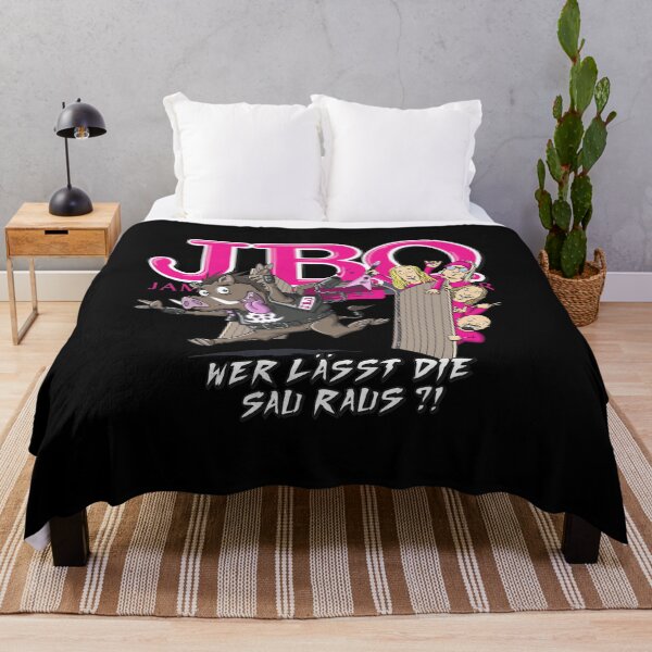 Item preview, JBO Wer Lässt Die Sau Raus Boar Mascot Rock designed and sold by OLIVIPAYSINGER.
