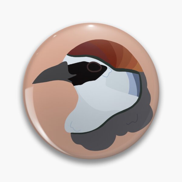 Item preview, CBS Sticker - Chestnut Capped Jewel-Babbler designed and sold by ClumsyPillbug.