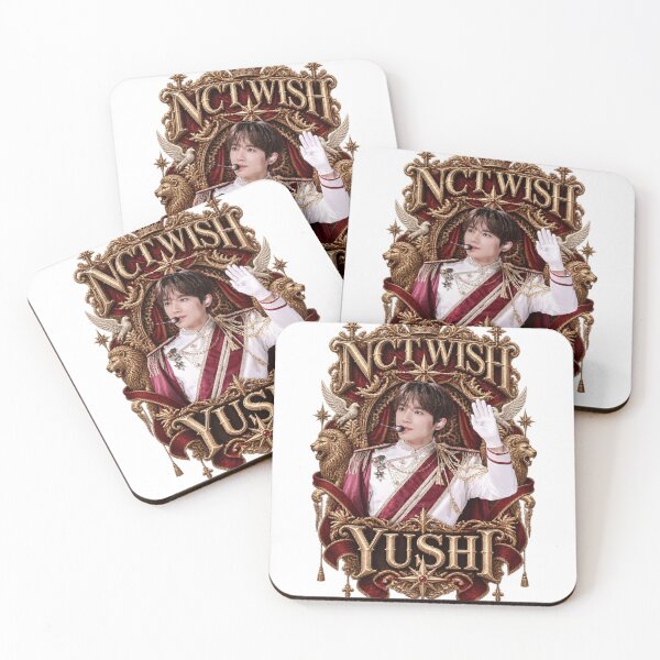 Item preview, NCT WISH YUSHI Royal Golden Throne Fantasy Kpop Merchandise designed and sold by Valeree Store.