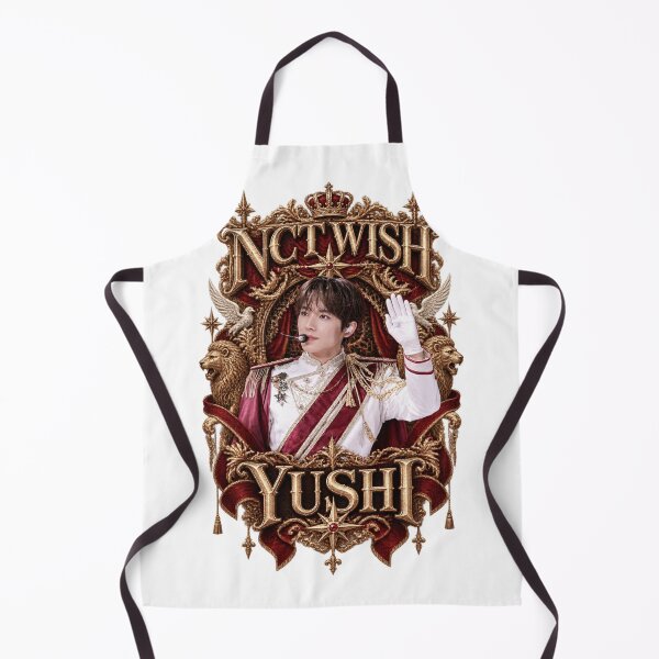 Item preview, NCT WISH YUSHI Royal Golden Throne Fantasy Kpop Merchandise designed and sold by Valeree Store.