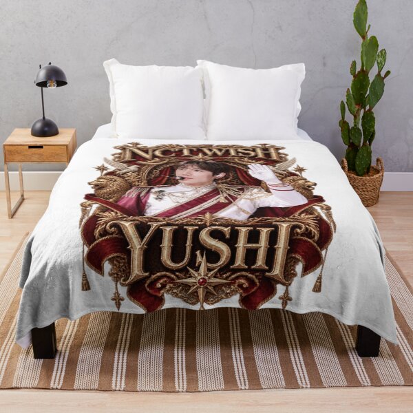 Item preview, NCT WISH YUSHI Royal Golden Throne Fantasy Kpop Merchandise designed and sold by Valeree Store.