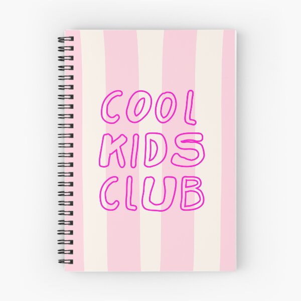 Item preview, Cool Kids Club Trendy Pop Pink Pastel Retro Stripes designed and sold by nineFlorals.