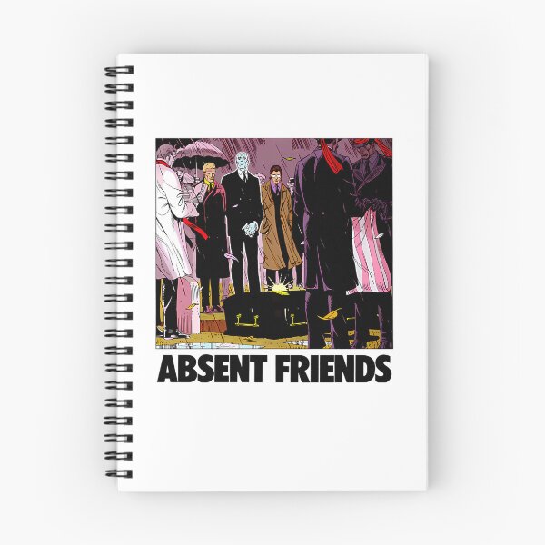 Item preview, Absent Friends Band designed and sold by fiat-slatin-art.