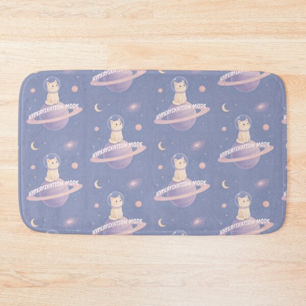 Item preview, ADHD Hyperfixation Mode Space Cat designed and sold by lenalenspod.
