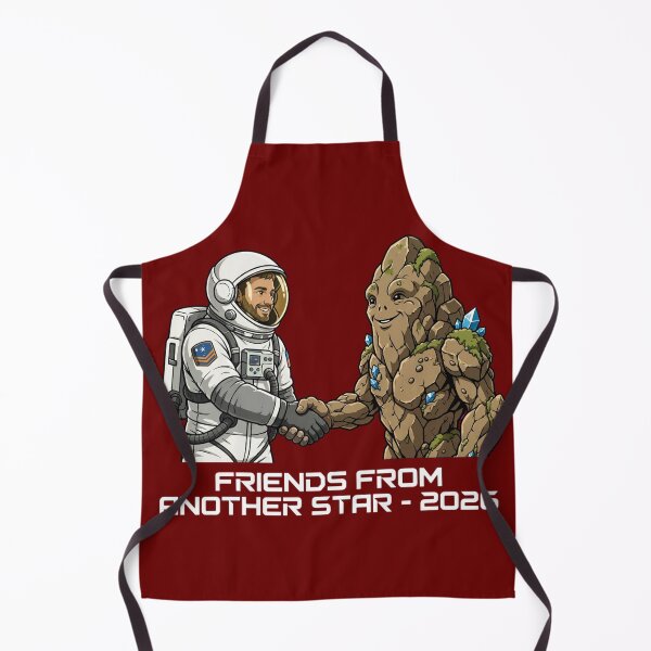 Aperçu de l'œuvre Des amis d'une autre étoile créée et vendue par GeeklyShirts.