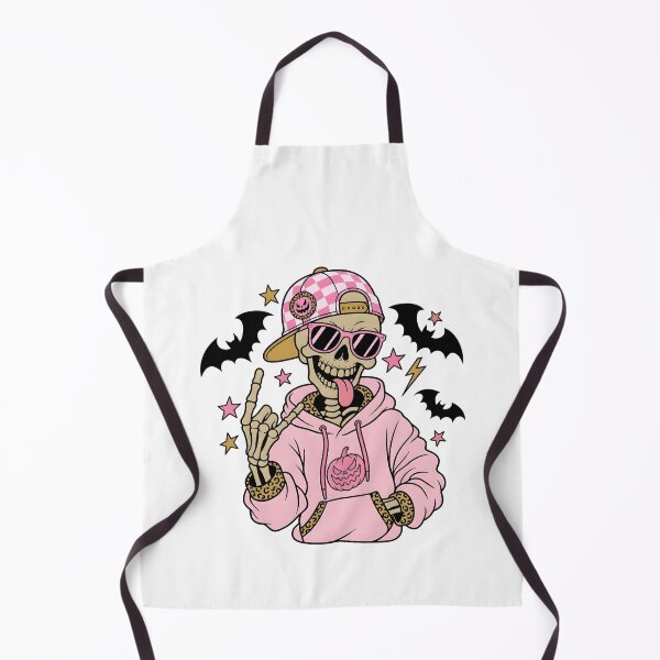 Item preview, Pink Skeleton Halloween Skater Girls designed and sold by KroghDs.