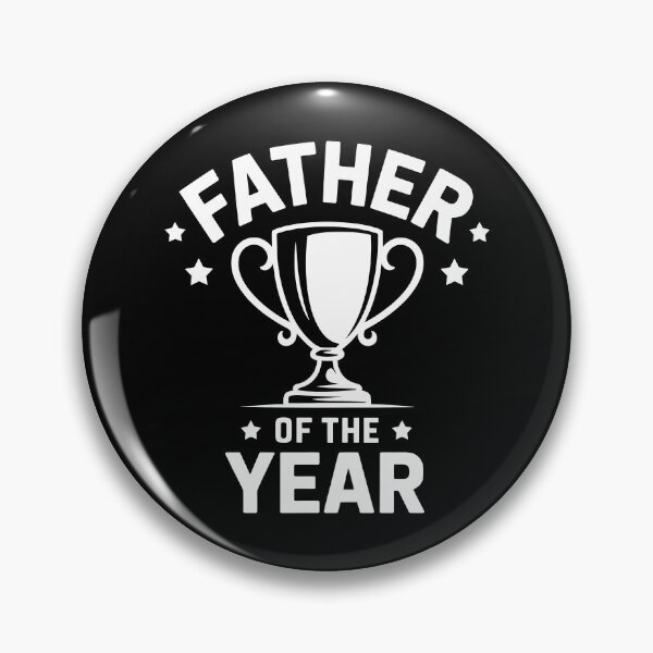 Item preview, Father of the Year — Classic Fathers Day Pokal Design designed and sold by LoFizzy.