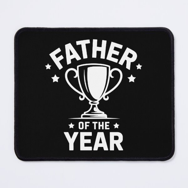 Item preview, Father of the Year — Classic Fathers Day Pokal Design designed and sold by LoFizzy.
