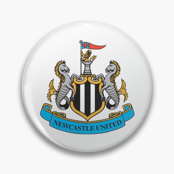 Item preview, Newcastle United FC Crest - Premier League Club Badge with Seahorses designed and sold by CristinaMK.