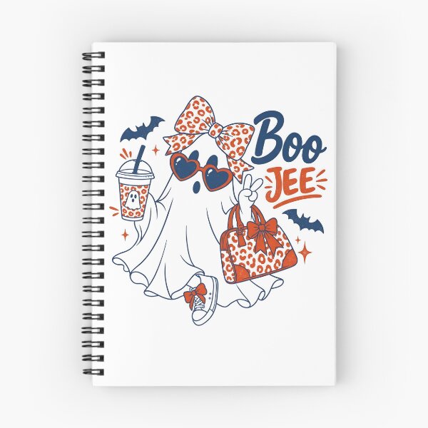 Item preview, Boo Jee Ghost Cute Leopard Halloween designed and sold by KroghDs.