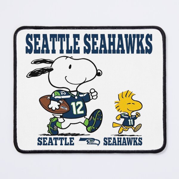 Item preview, Snoopy Seattle Seahawks Game Day Football Fan Art designed and sold by CaneufeyCip.