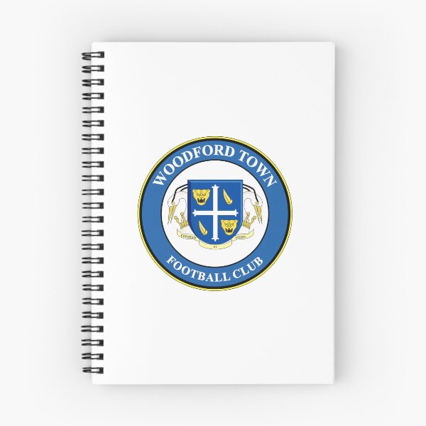 Item preview, Woodford Town FC Crest - English Football Club Badge with Cross and Crowns designed and sold by CristinaMK.