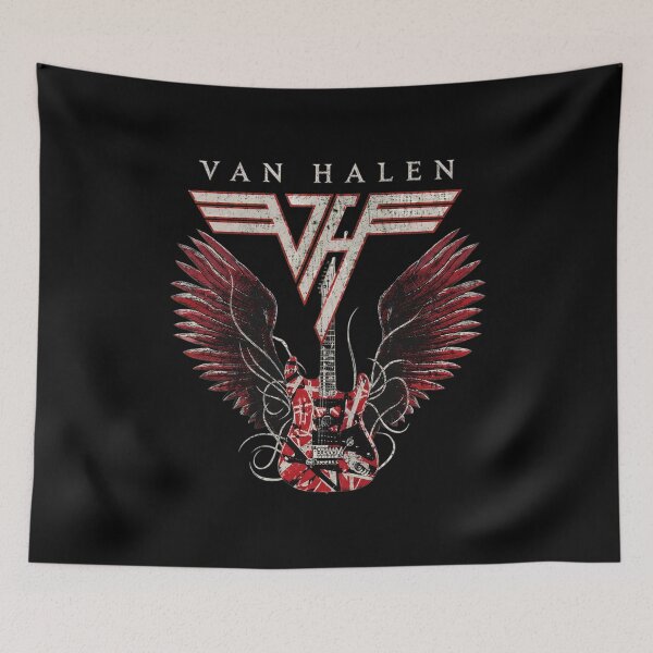 Item preview, Vans Halens VH Wings Guitar Rock Band designed and sold by TinaFangcao.